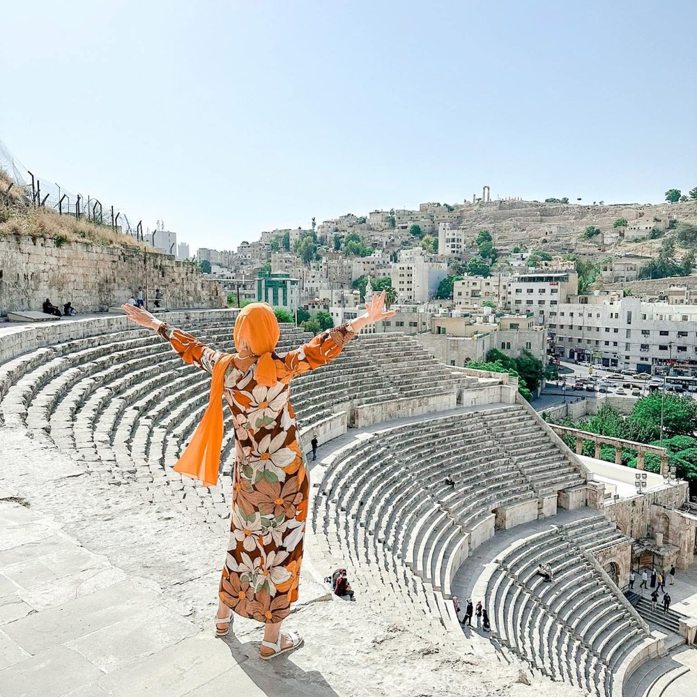 Dress Muslim wear with scarf